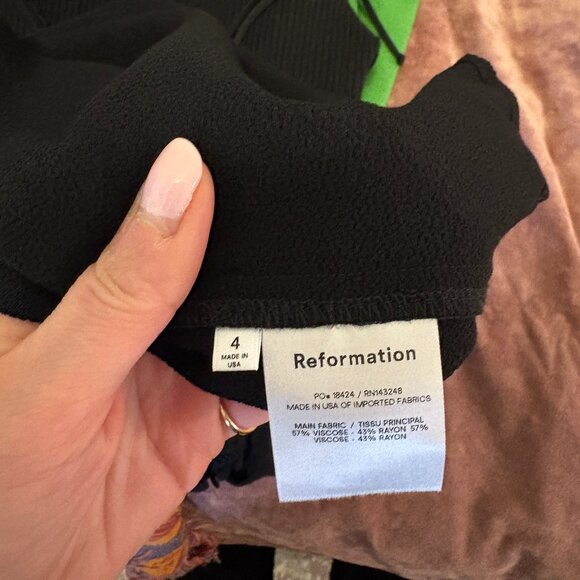 Reformation - Midnight Dress - Sz. 4 - Picture 9 of 9